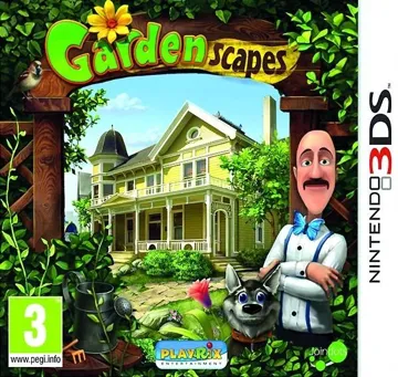 Gardenscapes (Europe)(En,Fr,Ge,Nl) box cover front